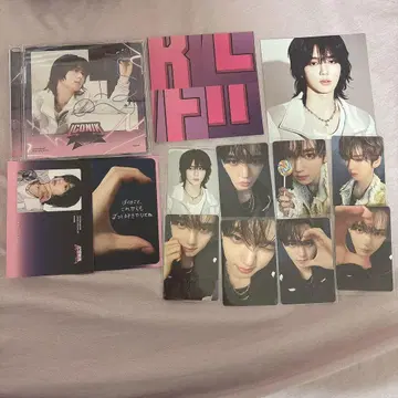 zb1 ICONIK 한유진 CD 트레이딩 카드 세트
