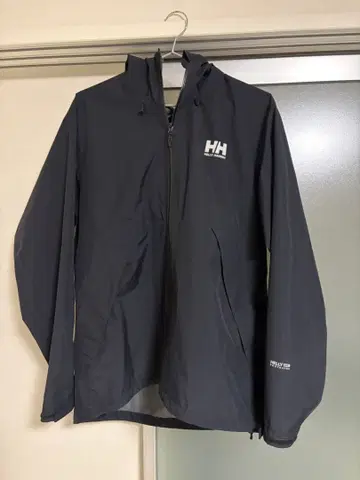 헬리한센 나일론 자켓 블랙