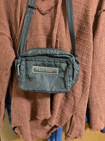 POLO SPORT 블랙 숄더백