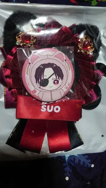 WIND BREAKER 스오 로제트와 캔뱃지 세트