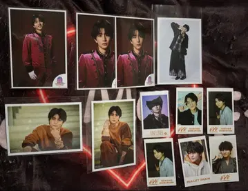 초특급 하루 브로마이드 미니 사진 NINE LIVES EVE 12장 세트