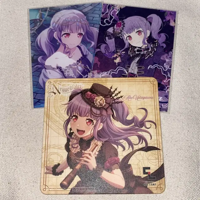 뱅드림 로젤리아 아코 앨범 포토카드, 투어 코스터