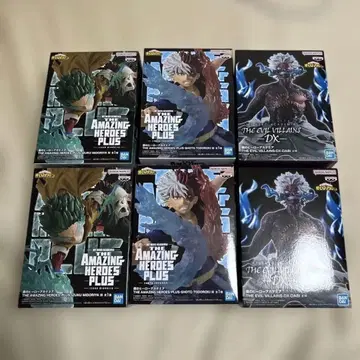 나의 히어로 아카데미아 THE EVIL VILLAINS DX 6개 세트