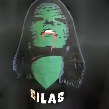새상품 SILAS 그래픽 반팔 T셔츠 L 사이즈
