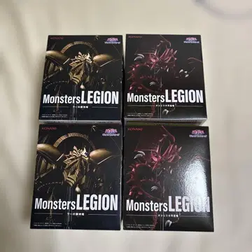 유희왕 Monsters LEGION 라 오시리스 피규어 4개 세트
