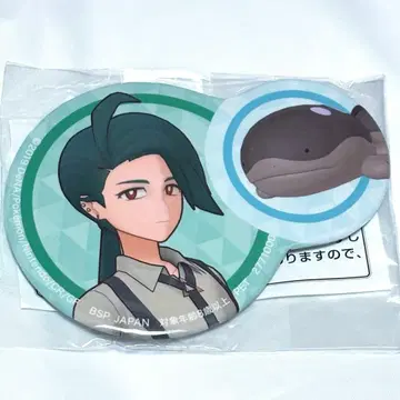 포켓몬마스터즈 포켓몬&트레이닝복 캔뱃지 치리&두오