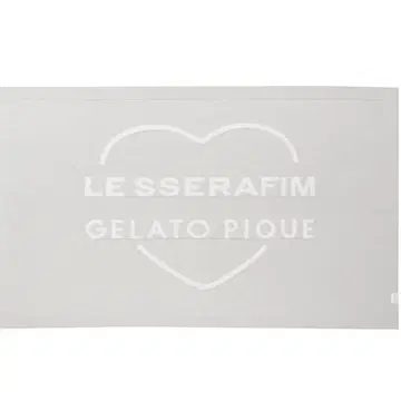 젤라피케 LE SSERAFIM 담요 라이트 그레이