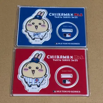 치이카와 MLB TOKYO SERIES 아크릴 스탠드 토끼
