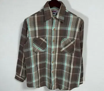 70s 80s BIGMAC 빅맥 코튼 뱀 플란넬 셔츠 USA제