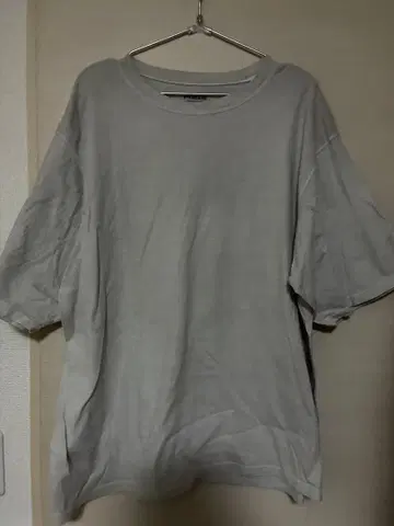 그레이 오버 사이즈 T셔츠