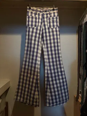 70s 데드스탁 플레어 팬츠 플레어 슬랙스 벨보텀