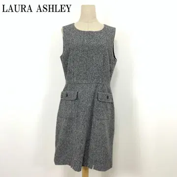 LA5841 로라 애슐리 슬리브리스 원피스 그레이 LL