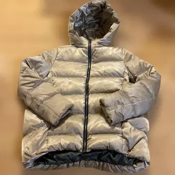 에스트네이션 골드 다운 후드 자켓