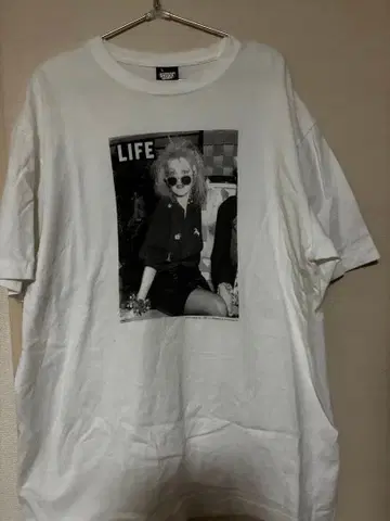 신디 로퍼 프린트 오버사이즈 T셔츠