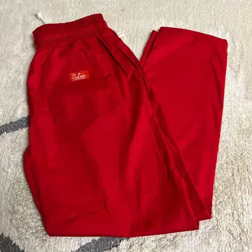 Cookman 빨간색 워크 팬츠