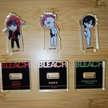 BLEACH 미니 아크릴 스탠드 아산이 렌지 우르키오라 바즈비 세트