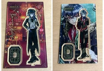 아크네코 악마 집사와 블랙 고양이 바스틴 아크릴 스탠드 벌스데이 발렌타인