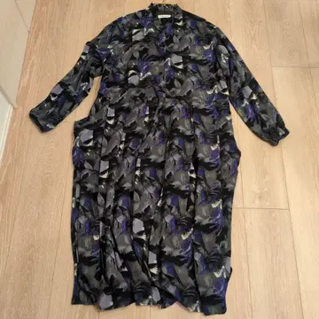 SUPER LADY by KANSAI YAMAMOTO 긴팔 롱 원피스