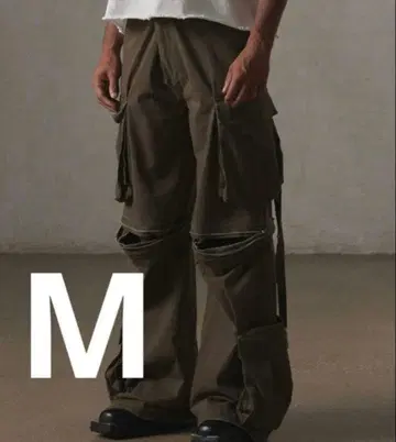 Grancy 카고 팬츠 카키 M 그랑시