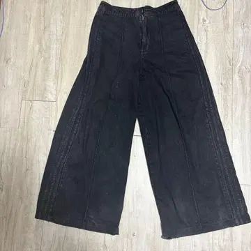 adidas blackdenim opium y2k 배기 데님 귀 플레어