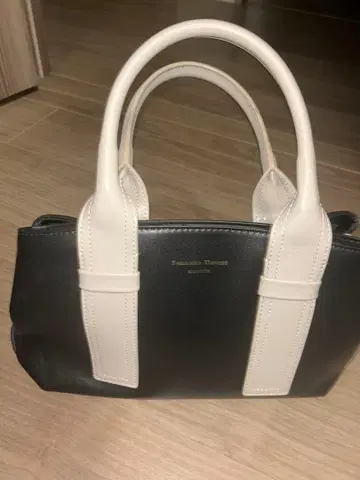 Samantha Thavasa 트리콜로르 컬러 핸들 백 스몰 사이즈