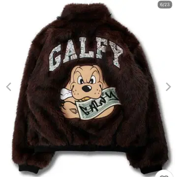 GALFY 2025 돈을 사랑하는 퍼 블루종 퍼 자켓 Y2K