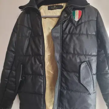 DOVEL 블랙 다운 자켓 퀼팅 42