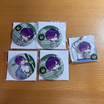 우키 비올레타 NBA 콜라보 캔뱃지 키링 세트