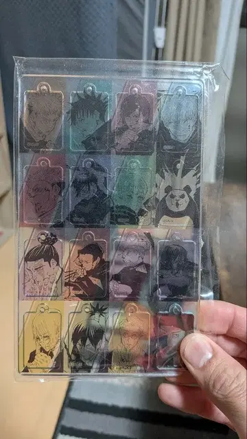 주술회전 특장판 부속 아크릴 캐릭터 체인