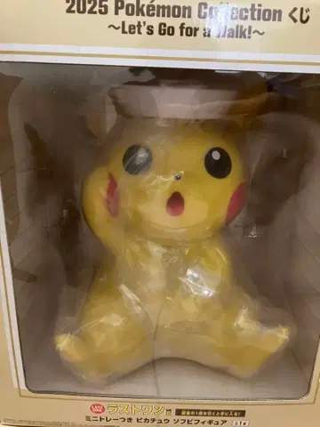 포켓몬 제일복권 미니 트레이 포함 피카츄 소프트 비닐 피규어