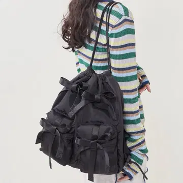 Casselini x FREAK'S STORE/캐세리니 리본 냅색