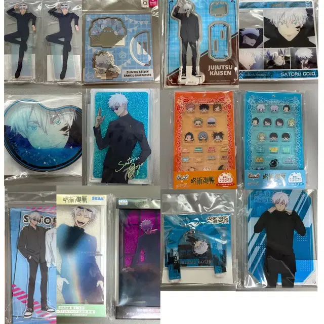 주술회전 회옥옥절 극장판 고죠 사토루 아크릴스탠드 누이 모음