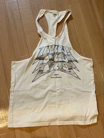 [ LYFT ] 탱크탑 화이트