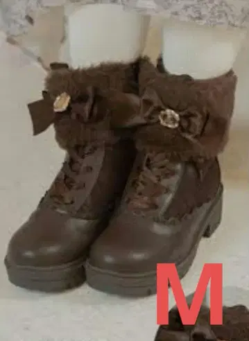 아오키 미사코 시마무라 니나스 부츠 브라운 M 사이즈