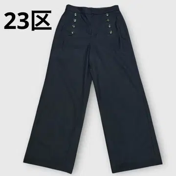 [ 새상품급 ] 23구 울 와이드 팬츠 로거 팬츠