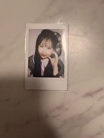 FRUITS ZIPPER 마츠모토 카렌 촬영 폴라로이드