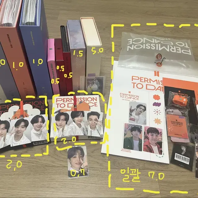 방탄소년단 디비디,앨범,포카 판매합니다