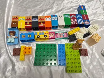 호빵맨 블록 인형