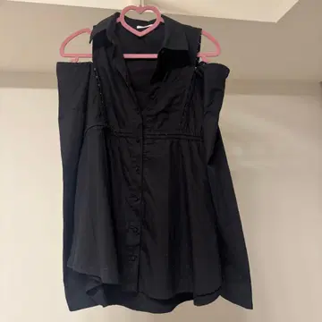 meltthelady 후크 오픈 볼륨 셔