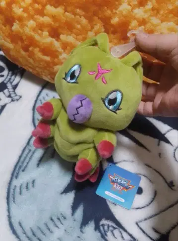 디지몬 웜몬 봉제 인형