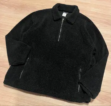 미국제 northern isles 보아 플리스 하프 지퍼