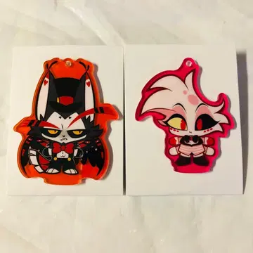 해즈빈 호텔 아크릴 키링 허스크 엔젤