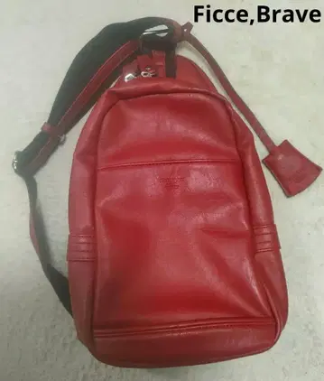 Ficce,Brave 피세브레이브 숄더백 레드