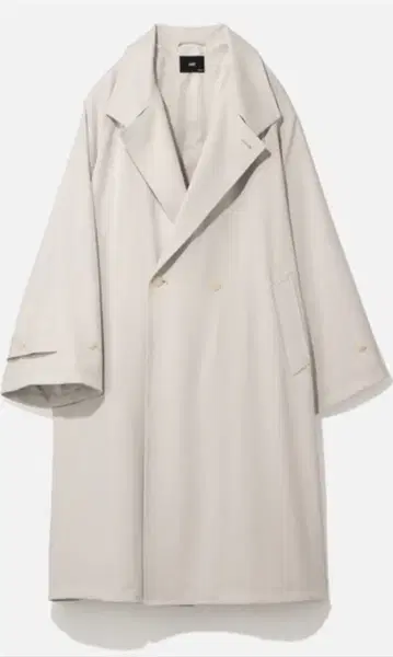 Lui's 화이트 트렌치코트