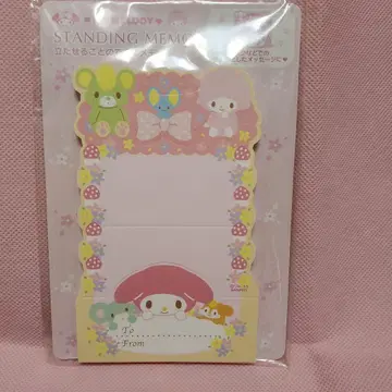 마이멜로디 스탠드 메모