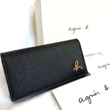 [ 미사용 새상품 ] 에네스베 가죽 키케이스 박스 포함 블랙