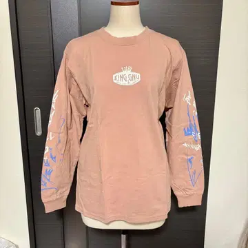King Gnu LONG SLEEVE TEE PINK M 사이즈 롱티