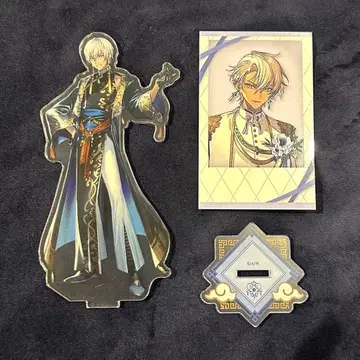 니지산지 이브라힘 아크릴 스탠드 폴라로이드 카드 중화