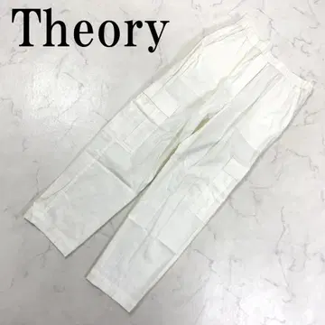 LA7590 Theory 띠어리 린넨 스트레치 카고 팬츠 베이지 2
