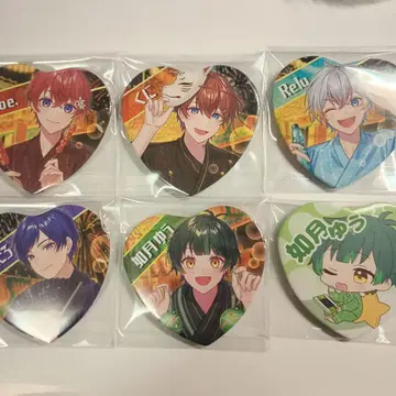 스타폴라 훼미리마트 한정판 하트형 캔뱃지